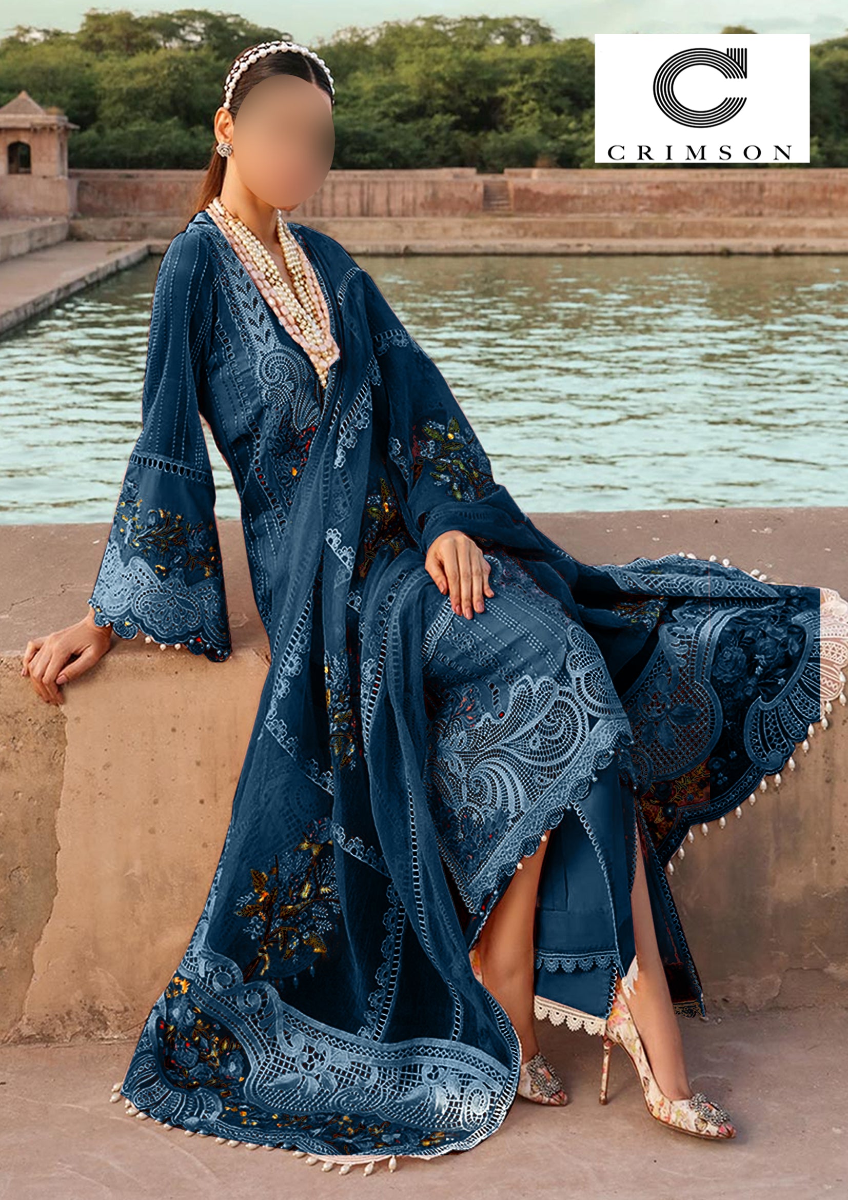 CRIMSON CHICKENKARI COLLECTION