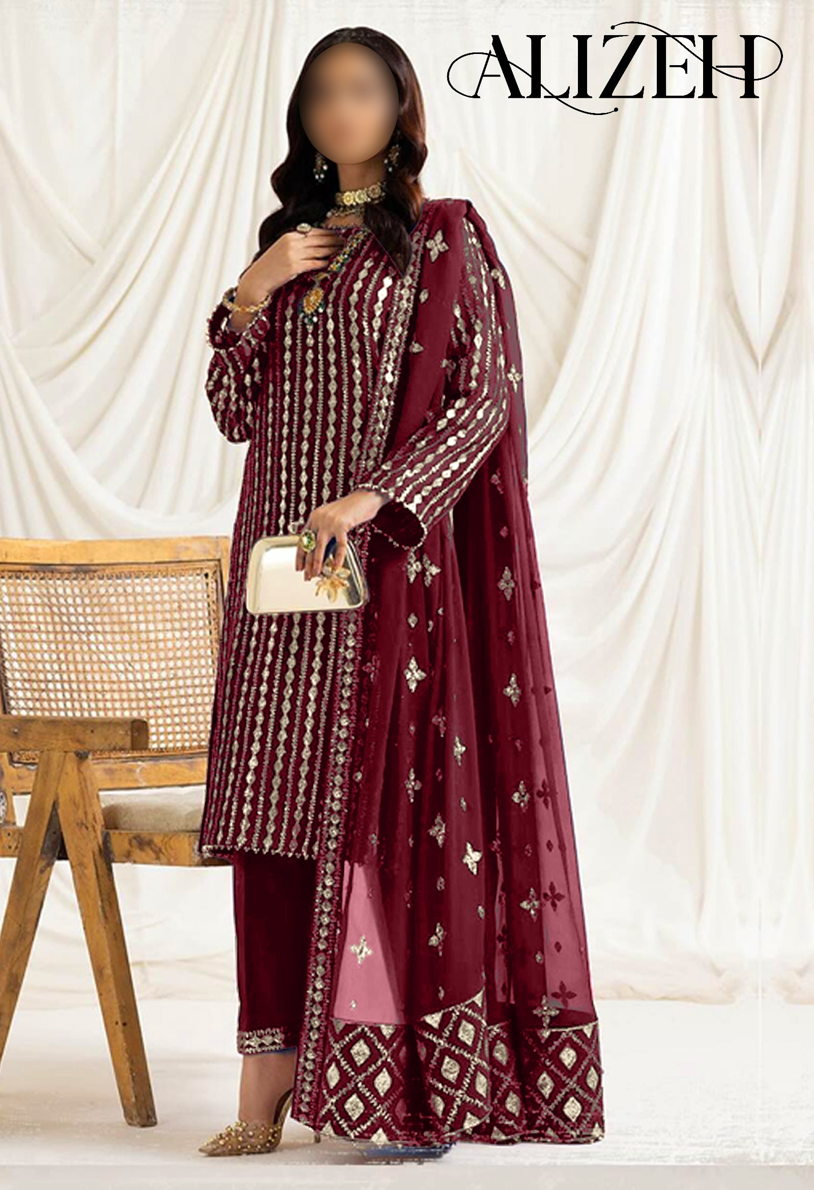 ALIZEH EMBROIDED COLLECTION