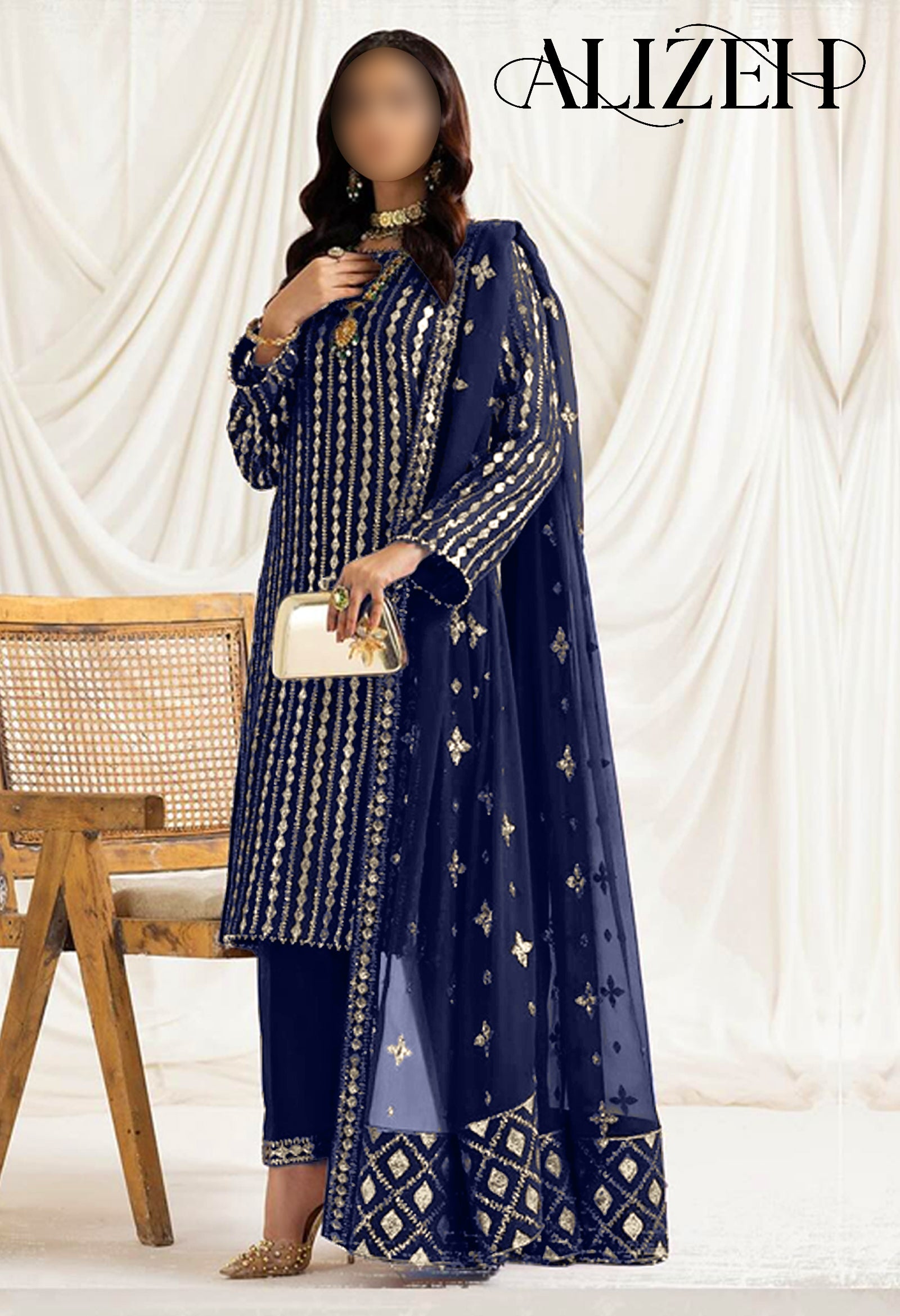 ALIZEH EMBROIDED COLLECTION