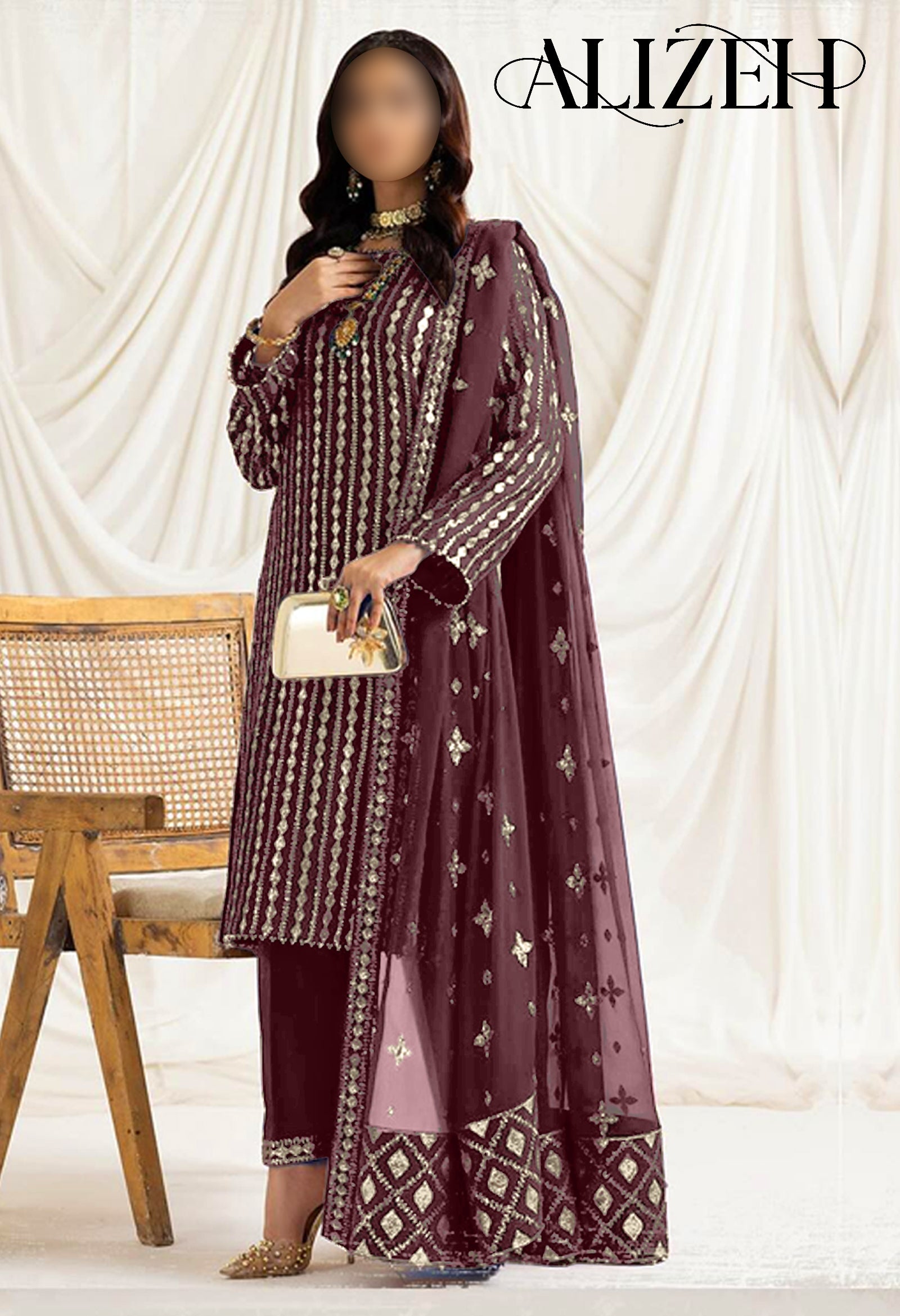 ALIZEH EMBROIDED COLLECTION