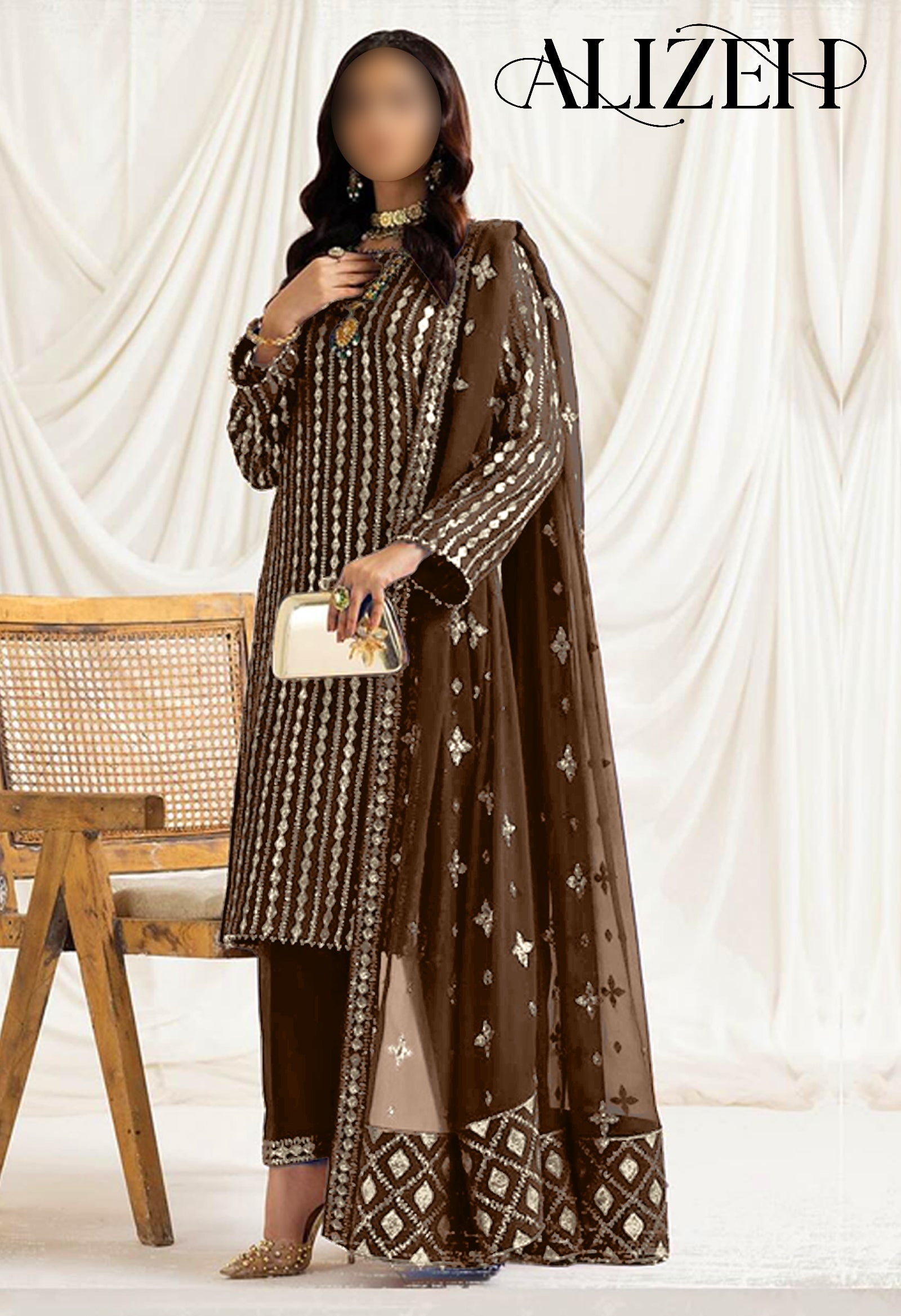 ALIZEH EMBROIDED COLLECTION