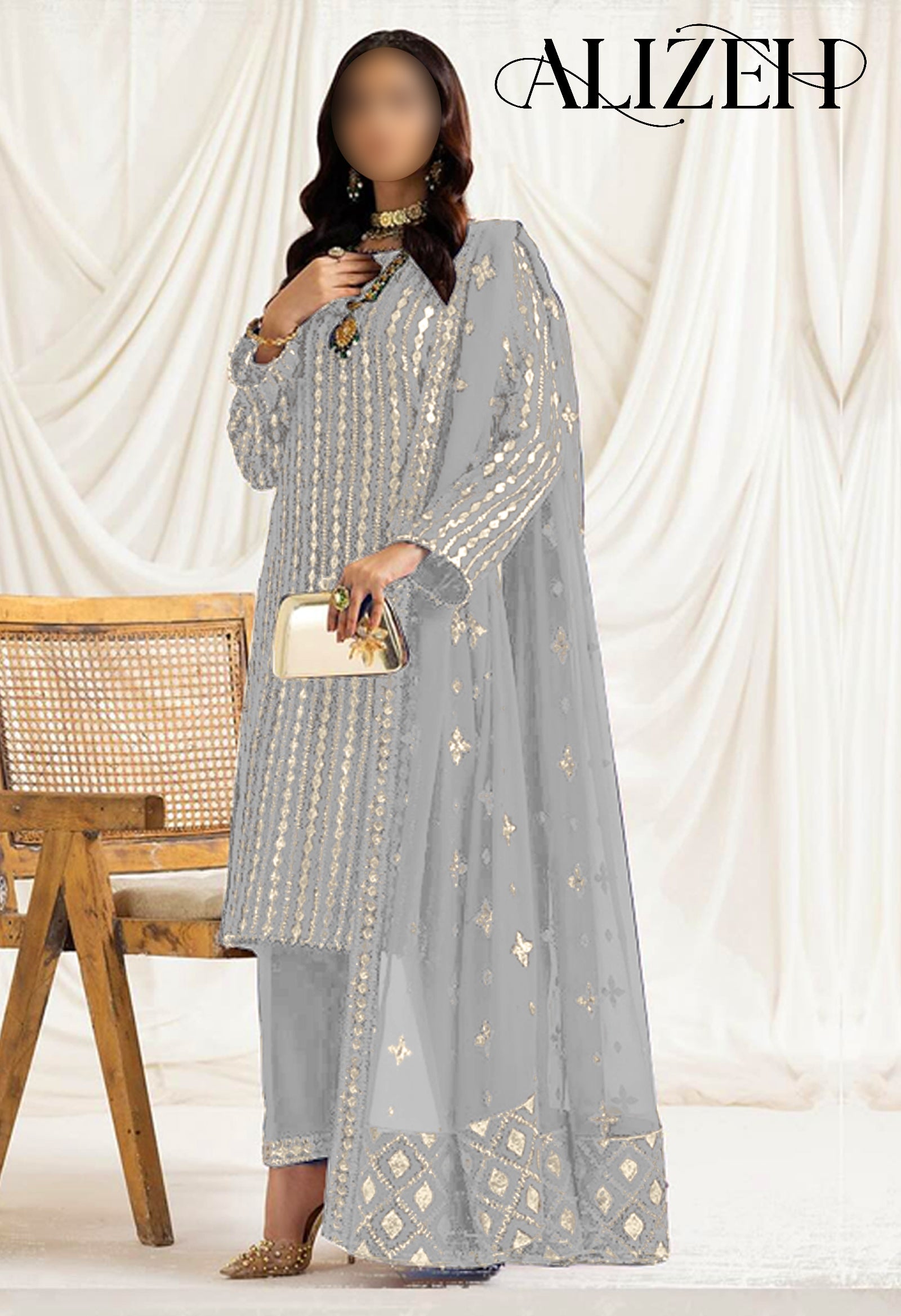 ALIZEH EMBROIDED COLLECTION