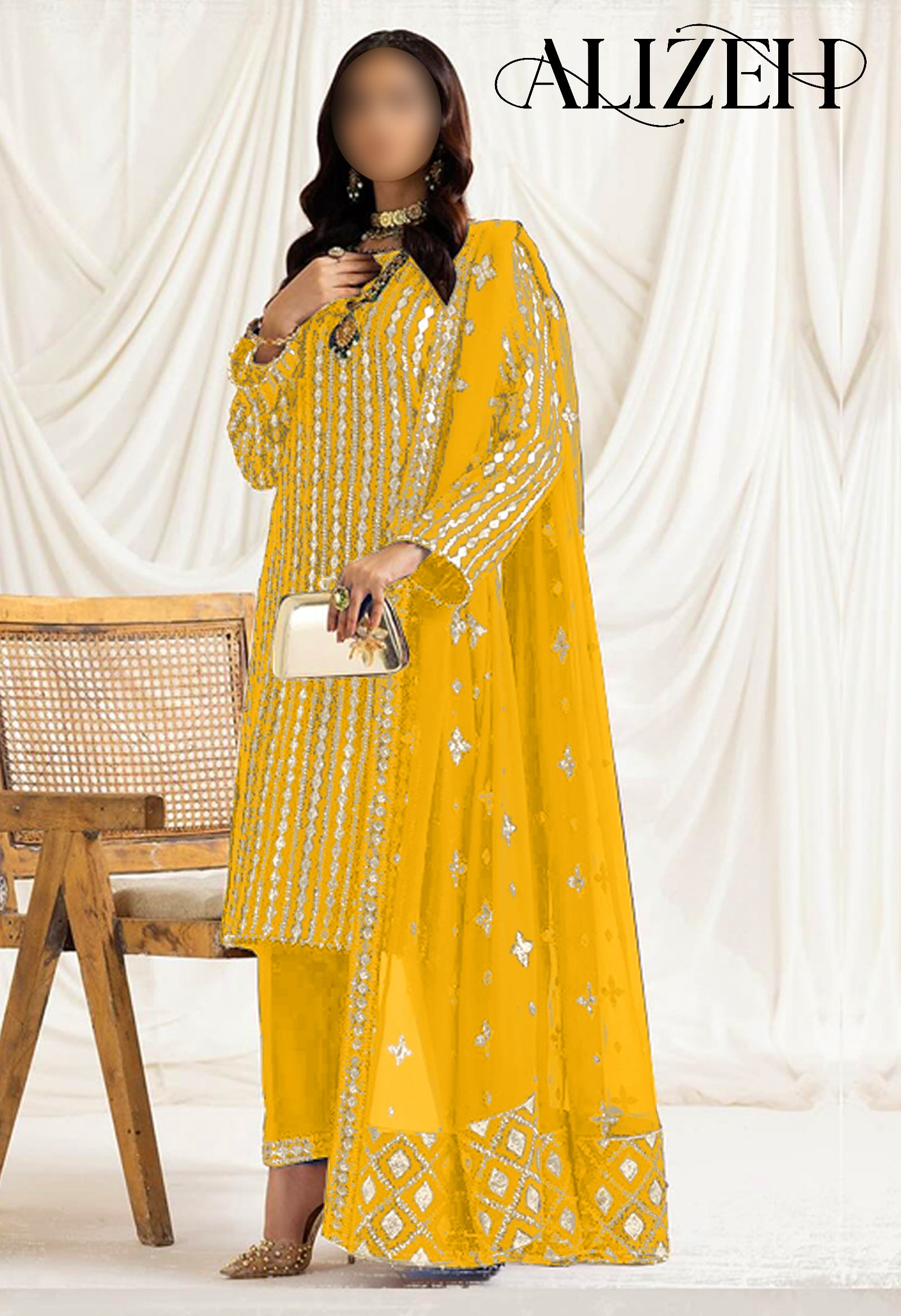 ALIZEH EMBROIDED COLLECTION