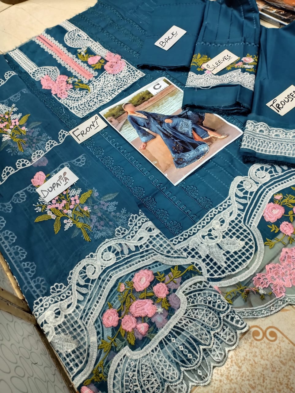 CRIMSON CHICKENKARI COLLECTION