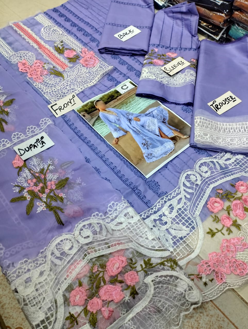 CRIMSON CHICKENKARI COLLECTION