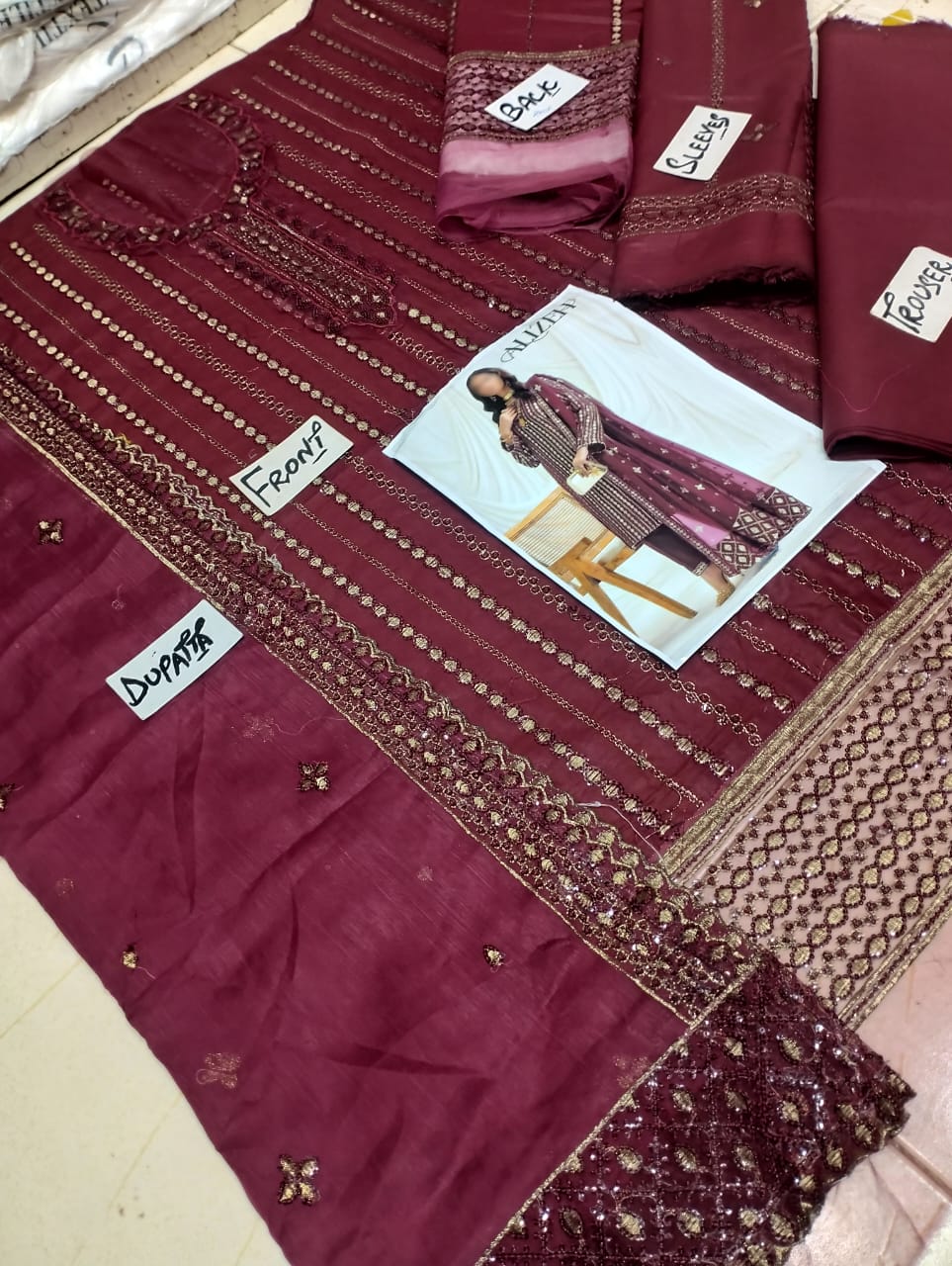 ALIZEH EMBROIDED COLLECTION