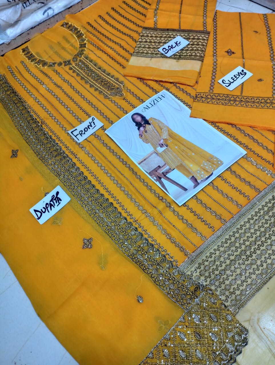 ALIZEH EMBROIDED COLLECTION