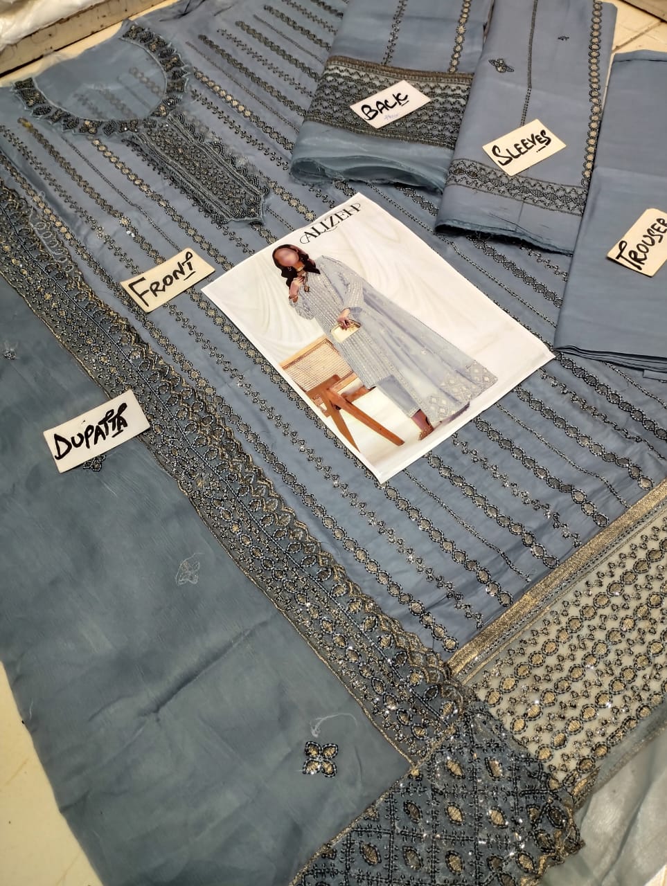 ALIZEH EMBROIDED COLLECTION