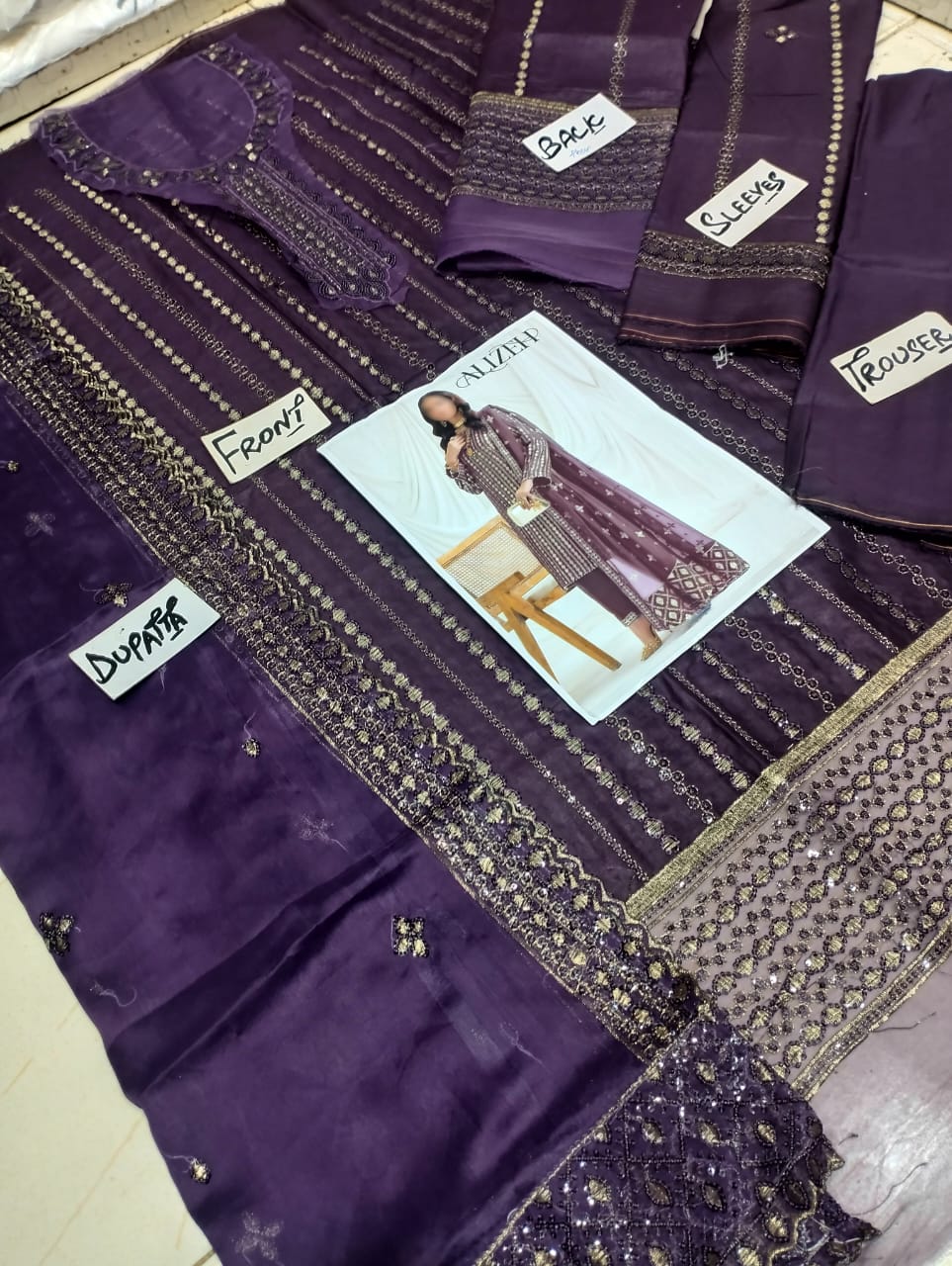 ALIZEH EMBROIDED COLLECTION