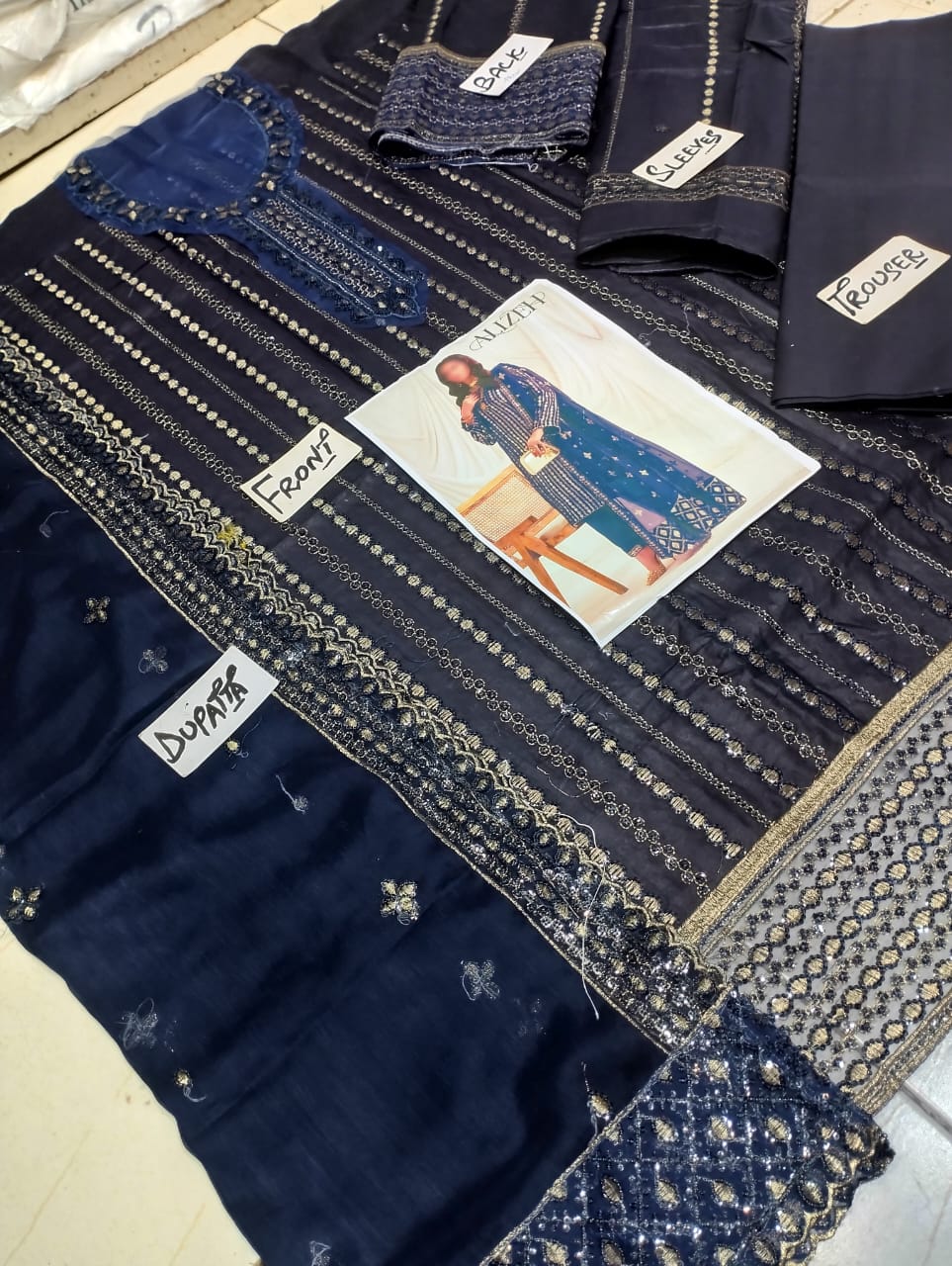 ALIZEH EMBROIDED COLLECTION