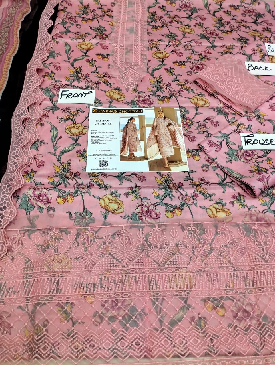 ZAINAB CHOTTANI LAWN COLLECTION